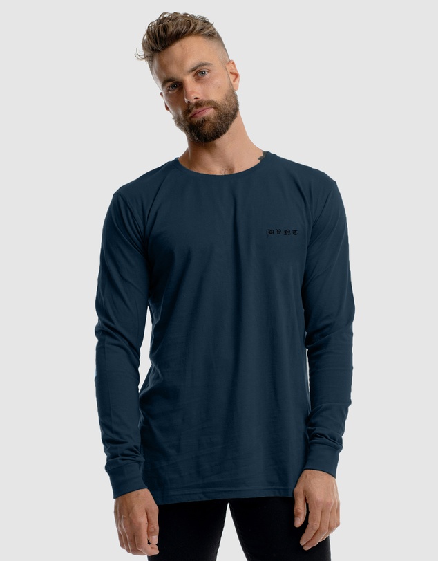 DVNT - Saxon Embroidery Long Sleeve Tee