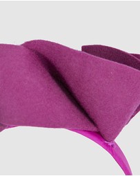 Max Alexander - Felt Fuchsia Spiral Fascinator