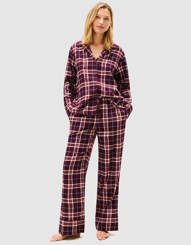Tommy Hilfiger - Essential Flannel Long Sleeve Pyjama Set