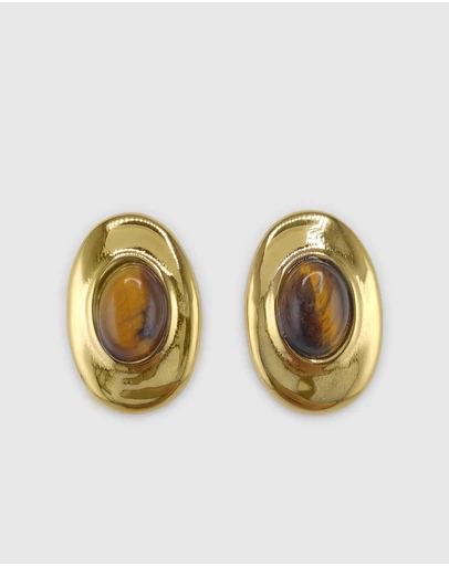 Izoa - Violet Stud Earrings