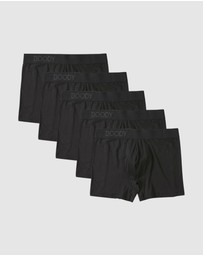 Boody - 5-Pack Mens Everyday Boxer Black