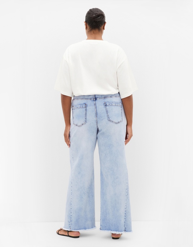 City Chic - Harley Fit Aliya Wide Leg Jean