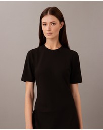 Calvin Klein - Crepe Midi Dress