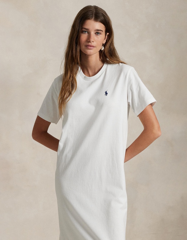Polo Ralph Lauren - Cotton Jersey Tee Dress - ICONIC EXCLUSIVE