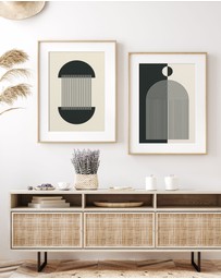 Olive et Oriel - Arche Graphique III Art Print