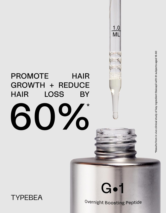 TYPEBEA - G1 Overnight Boosting Peptide Serum