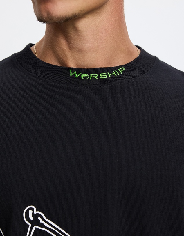Worship - Cherub Box Fit Cropped Tee