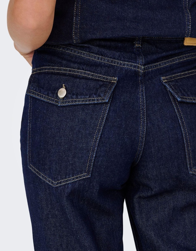 ONLY - Linea High Waisted Wide Leg Jeans