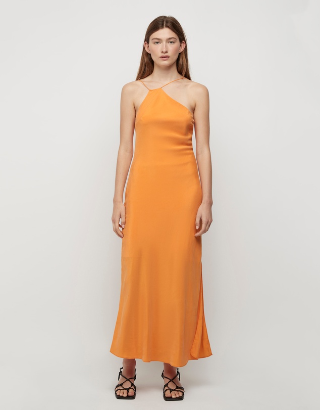 FRIEND of AUDREY - Sabine Cupro Tie Dress