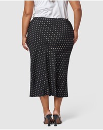 Something 4 Olivia - Emily Print Midi Skirt