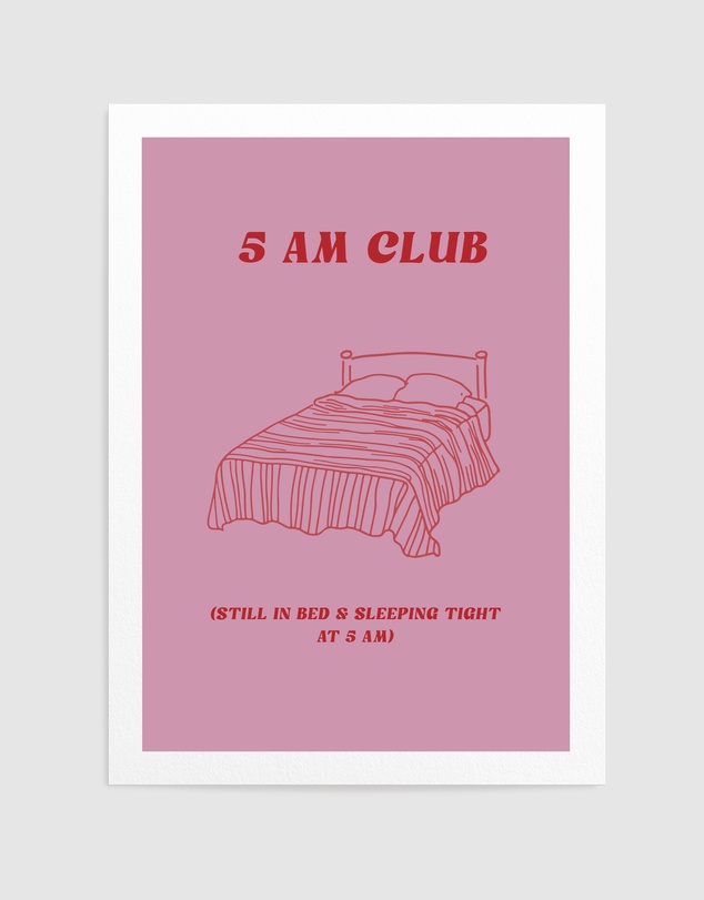 Olive et Oriel - 5am Club by Treechild Art Print