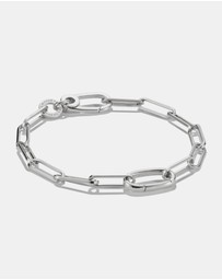 THOMAS SABO - THOMAS SABO Connect Charm bracelet paperclip Silver