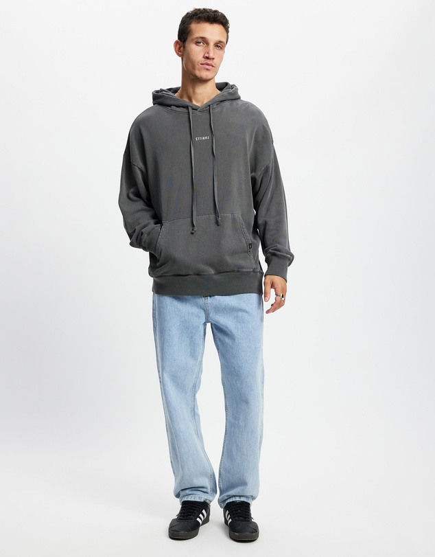 Thrills - Minimal Thrills Slouch Pull On Hoodie - ICONIC EXCLUSIVE