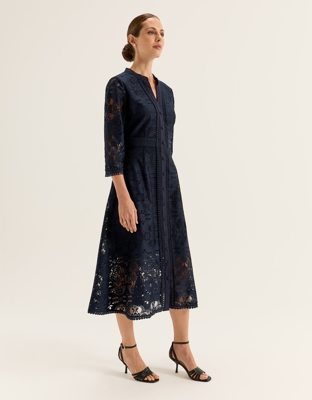 Review - Nostalgia Lace Shirtdress