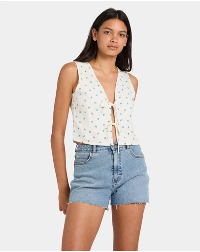 RVCA - Womens Rose Bud Cami Top