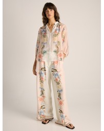 Fate + Becker - Solara Split Neck Blouse