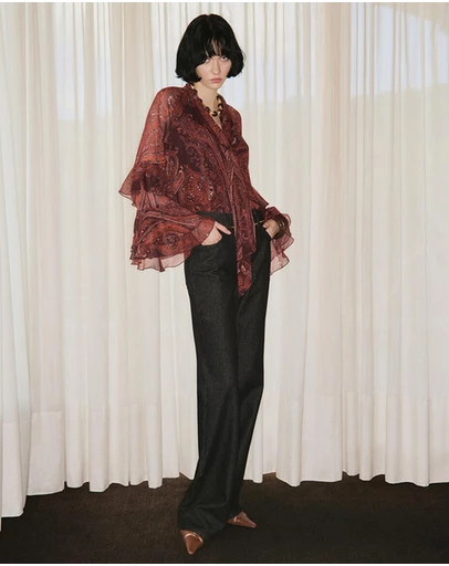 M.N.G - Paisley Print Blouse