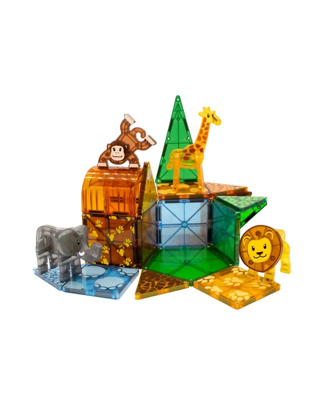 Magna-Tiles - MAGNA-TILES - Safari Animals - 25 Piece Set