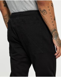Surrounded By Ghosts - The Hafnon Slim Drawstring Denim Pants