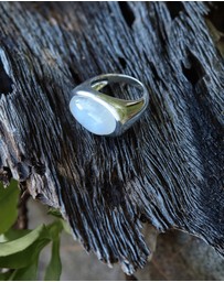 Najo - Emergence Moonstone Silver Ring