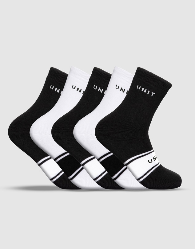 UNIT - UNIT Crew Ladies Bamboo Socks (5 Pack)