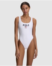 Polo Ralph Lauren - Polo USA Scoop Neck Tank Swimsuit
