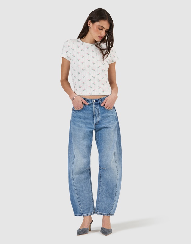 Rolla's - Pointelle Classic Tee Posey