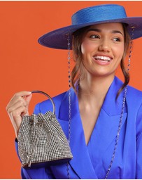 Morgan & Taylor - Aarya Top Handle Bucket Bag