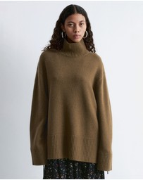 & Other Stories - Oversized Turtleneck Wool Jumper