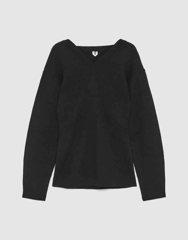 ARKET - V-Neck Wool-Cotton Jumper