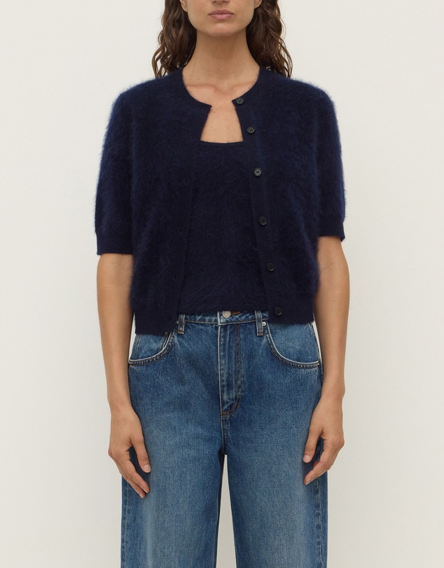 Assembly Label - Carina Wool Short Sleeve Cardigan