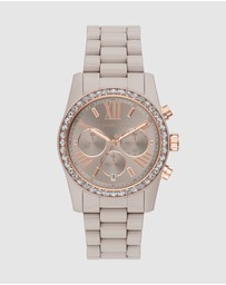 Michael Kors - Lexington Nude Chronograph Watch