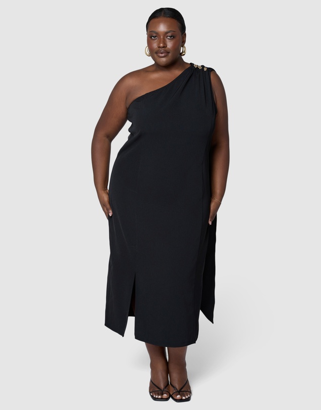 Pink Dusk by Curve Project - Veloura Midi Dress