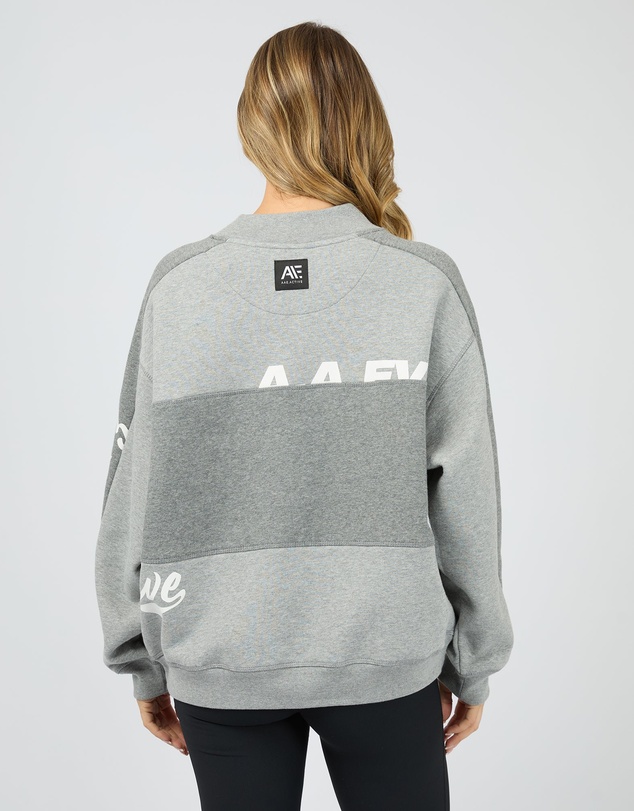 All About Eve - Kyoto Vintage Panel Crew Grey Marle