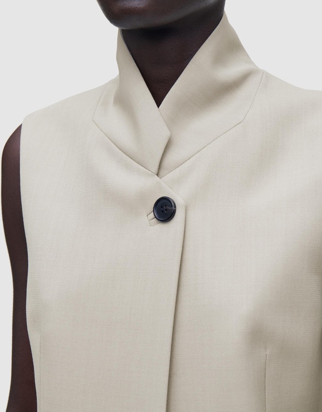 COS - Longline Wool Waistcoat