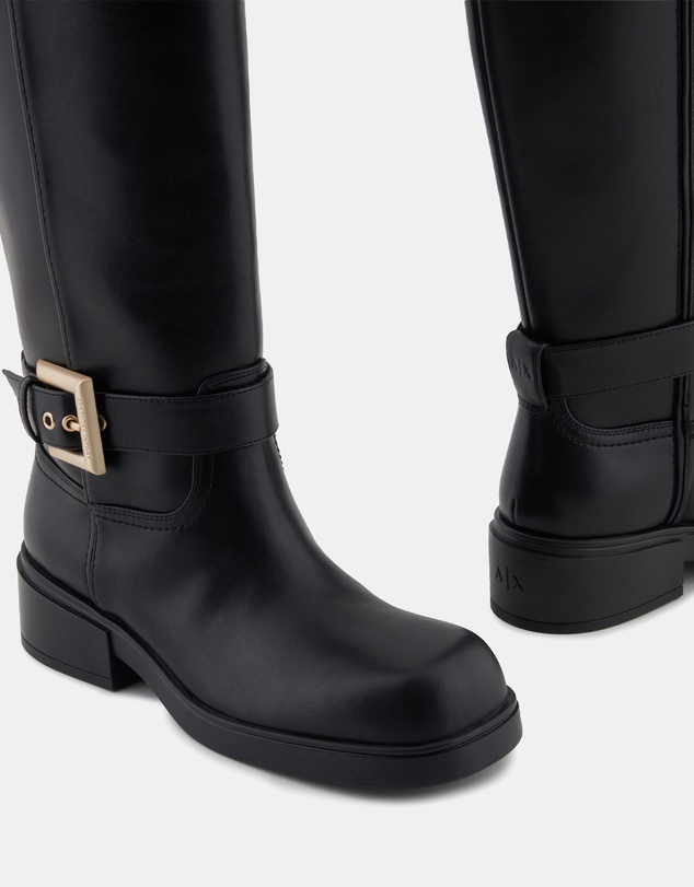 Armani Exchange - Mara Over-the-Knee Boots - Women's