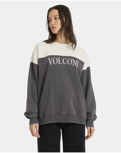 Volcom - Womens Stone Blocked Crew Neck