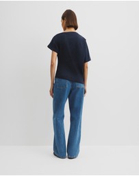 Country Road - Australian Cotton One Shoulder T-shirt