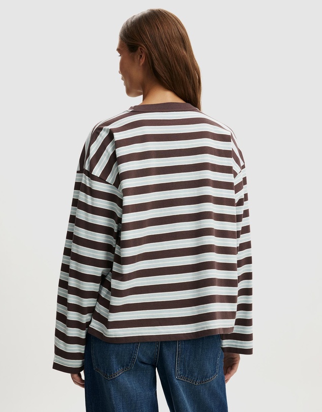 Cotton On - Boxy LS Top