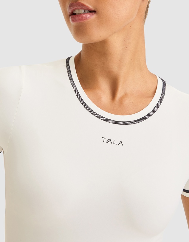 TALA - Ultralite Contrast Stitch Active Tee