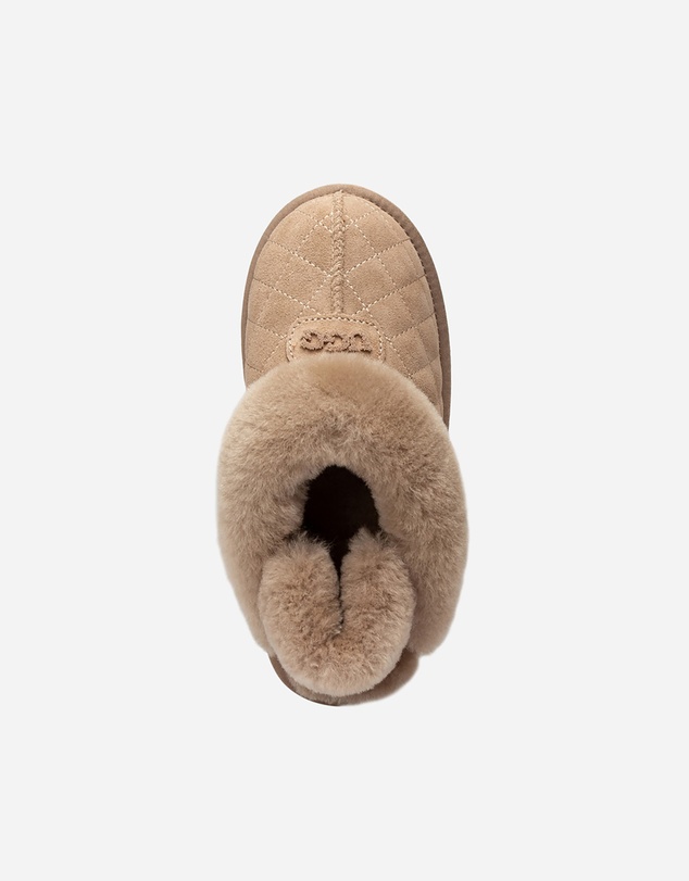 Ozwear Connection Uggs - Ugg Coquette Matelassé Logo Platform Slipper (Detachable Feature)