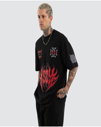 Kiss Chacey - Ruins Loopback Street Tee