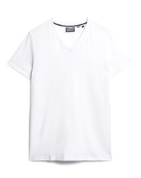 Superdry - Essential Logo Embroidered Vee Slim Fit Tee