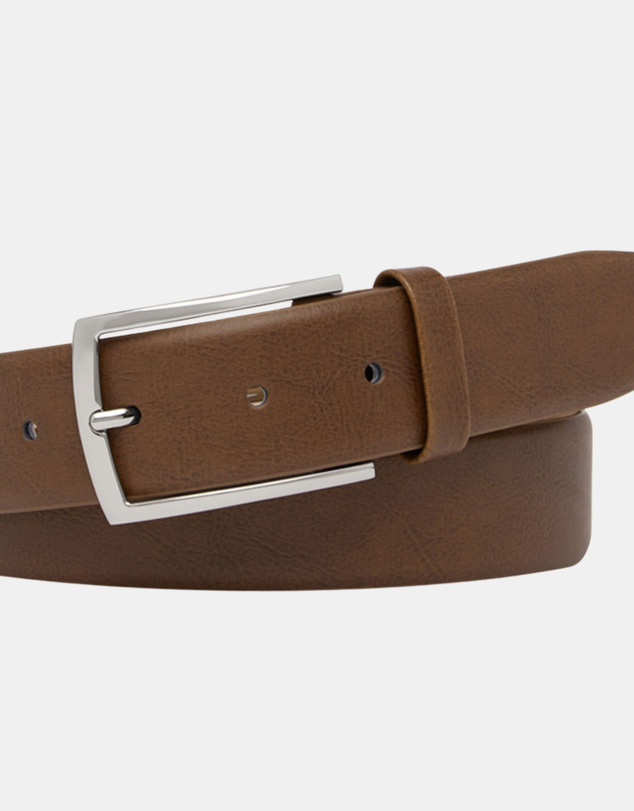 Buckle - Lane. Australian Made Classic Leather Belt. 35mm width.