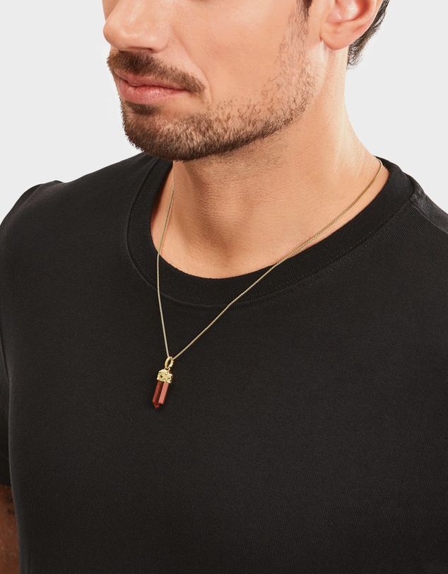 THOMAS SABO - Crystal Pendant made from Red Tiger's Eye