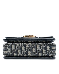 Pre-Loved by Azura Reborn - Pre-Loved Oblique Canvas CD Lock Chain Flap Crossbody