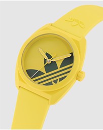 adidas Originals - Project Three Yellow Bio-Resin Watch