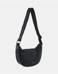 Pierre Cardin - Pierre Cardin Ladies Nylon Crescent Cross-Body Bag