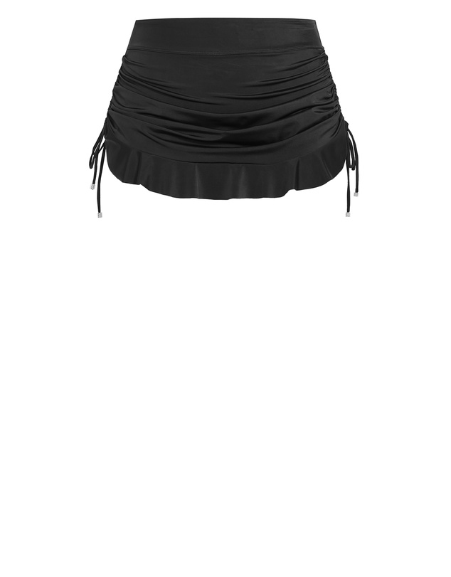 City Chic - Plus size Andros Bikini Skirt - black