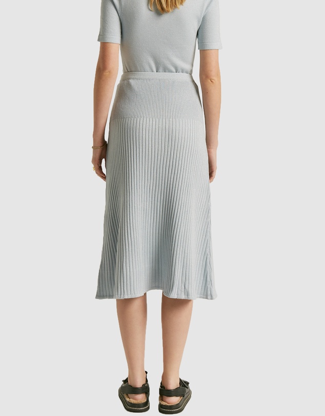 FRIEND of AUDREY - Santa Monica Lurex Midi Skirt